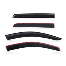 Matt Black Weather Shields Window Visors For Mitsubishi Triton MR MQ 2015-2019