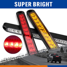 6x 15 LED Tail Lights UTE STOP Brake Indicator Reverse Slim Truck Trailer Light