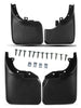 4x Front & Rear Splash Guards Mud Flaps w/o Fender Flares for Toyota Landcruiser 80 1990-1997