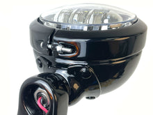 4.5'' Auxiliary LED Spot Fog Light Fit (Black Housing + Chrome Lamp) For Harley Street Glide 1994-2023