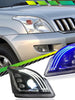 LED Sequential Headlight Assembly for Toyota Land Cruiser Prado Fj120 2003-2009
