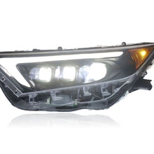 For Toyota Rav4 2019-2022 LED Headlights Clear Lens Headlamps