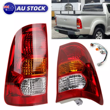 Pair LH+RH Tail Light Rear Lamp for Toyota Hilux 2005-2012 2WD 4WD Ute