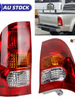Pair LH+RH Tail Light Rear Lamp for Toyota Hilux 2005-2012 2WD 4WD Ute