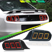 LED Tail lights Assembly Sequential Rear Brake Lamps for Ford Mustang 2010-2014