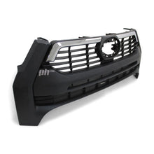 Black/Chrome Front Bumper Grill for Toyota Hilux N80 Rogue 2020-2022