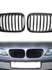 Front Bumper Grill Grille Gloss Black For BMW 3-Series E46 2-Door 1998-2001