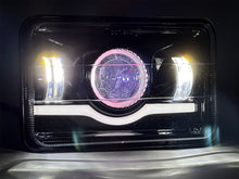 4x6" LED Headlights Angel Eye for Toyota Landcruiser 60/80 Series Nissan Patrol MQ / MK Series