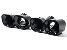 Kahn Style Black Quad Exhaust Tips Land Rover Defender 90/110/130 ( For 3.0L ONLY)