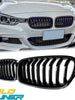 Gloss Black Front Kidney Grill Grille Fit BMW 3 Series F30 F31 F35 2012-2018 Single Slat