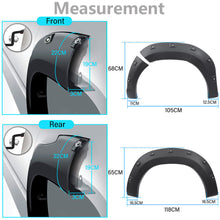 Pocket Style Fender Flares Wheel Arches for Toyota Hilux 2021-2024 9inch 30mm