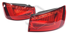 Pair LH+RH Tail Light Rear Lamp (LED Type) For Audi A3 S3 RS3 8V 2012-2016
