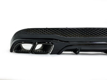 Rear Diffuser w/ Exhaust Tips for Mercedes C207 E250 E400 E500 E550 Coupe/Convertible AMG 2014-2017