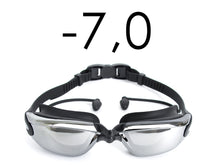 Comfortable Swimming Goggles with UV Anti-Fog Swim Glasses Adjustable -1.5 to -8