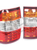 Pair LH+RH Tail Light Lamp (LED) For Toyota Landcruiser J100 J105 2005-2007