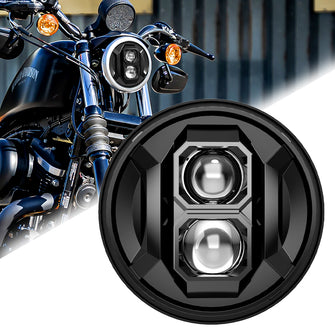 7 Inch LED Headlight for Harley Davidson Motorcycle Jeep Wrangler JK JKU TJ LJ Chevy Ford GMC Dodge Mazda Nissan Mack VW