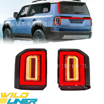 Smoke LED Tail Lights Pair - For Toyota Land Cruiser 250 Prado LC250 ...