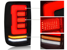 For VW Amarok 2010-2022 Smoked LED Tail Lights Sequential Rear Lamp Assembly Pair