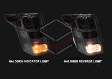 Pair LH+RH Non LED Smoke Tail lights Halogen For Mitsubishi Triton MQ 2015-2018