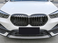 Gloss Black Front Kidney Grille Grill for BMW X1 F48 F49 LCI 2020-2022 fg115