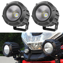 Pair 3.5" 50W Round LED Driving Lights Spot Pods OffRoad Truck Headlights Work 4WD