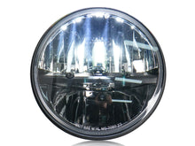 2x For Jeep Wrangler JK LJ TJ 7" Inch Round Black Led Headlight Hi/Lo Beam