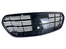 Gloss Black Front Bumper Grill for Mercedes W223 S400 S500 S450 S580 2021-2023