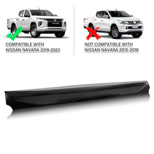 For 2019-2023 Mitsubishi Triton MR Tailgate Cover Cap Trim Rail Spoiler Guard