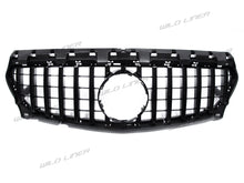 Gloss Black GTR Front Grille w/o Camera For 2017-2019 Mercedes CLA W117 C117 fg143