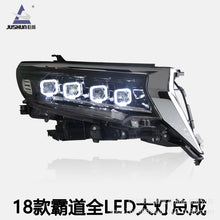 For Toyota Land Cruiser Prado 2018-2020 LED Headlights Projector Assembly DRL Pair