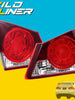Pair LH+RH Tail Light Boot Lid Rear Lamp For Honda Civic FD 2006~2008