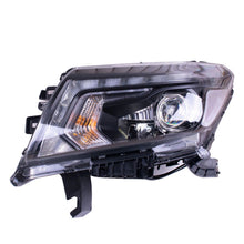 Headlights Front Lamp Black LED For Nissan Navara NP300 D23 2015-2021 Pair ST STX