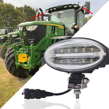 Oval LED Work Lamp Light for John Deere Tractor 5R 6R 7R 8000 8R 9R RE331643