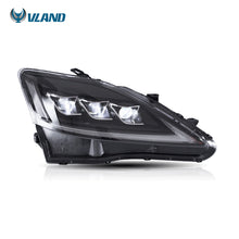 LED Headlights For 2006-2012 Lexus IS250/C IS350/C IS220d Sedan Projector DRL Lamps