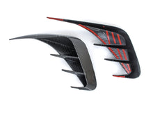 Gloss Black Rear Bumper Side Vent Splitter for BMW 3-Series G20 m340i 330i M-Sport 2019-2022