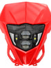 Red Fairing + LED Headlight For Honda CRF125F CRF150F CRF230F CRF250F CRF450F Yamaha WR450F