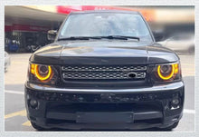 Pair LED Front Headlights For Land Rover Range Rover Sport L320 2006-2013 Head Lamp without AFS