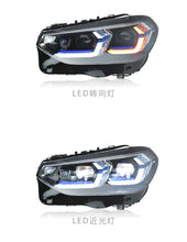 LED Headlights Front Lamps Assembly Turn Signal Smoked for BMW X3 G01 2018-2021