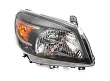 Pair LH+RH Head Light Lamp (Black) For Ford Ranger PK 2009-2011