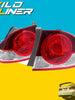 Pair LH+RH Tail Light Rear Lamp For Honda Civic FD Series 1 Sedan 2006-2008