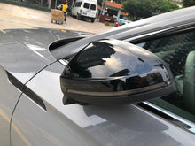 Glossy Black Side Mirror Cover Caps for AUDI B9 A4 S4 RS4 A5 S5 RS5 2018-2024