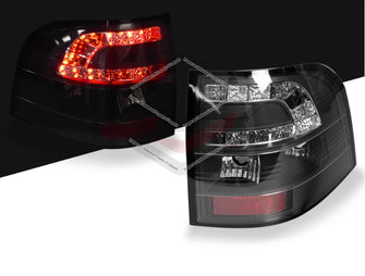 Black LED Tail Lights Rear Lamps For Holden Commodore VE S1 S2 2006-2013 Omega SV6 SS SSV - Ute Only