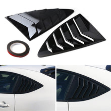 Gloss Black Rear Side Window Louver For Toyota 86 / Subaru BRZ 2012-2020