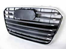S6 Style Chrome Front Bumper Grille For 2012 2013-2015 AUDI A6 S6 C7 fg213