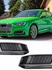 Fog Light Grill Bezels Kit for AUDI A4 B9 Sline S4 Sport 2017 2018