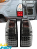 Pair Smoked Tail Light For Toyota Land Cruiser Prado J90 J95 1995-2003
