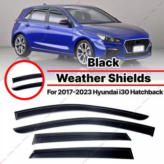 Weather shields Weathershields for Hyundai I30 PD Hatch 2017-2025 Sun Visors