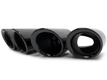 Gloss Black Exhaust Tips Tailpipe For 2017-2022 Porsche Panamera 971 et158