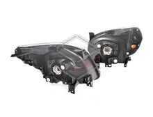 Pair LH+RH Head Light Lamp (Black) For Ford Ranger PK 2009-2011