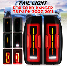 Left + Right Smoke Rear Tail Lights Lamp For Ford Ranger T5 PJ PK XL XLT 2006-2009